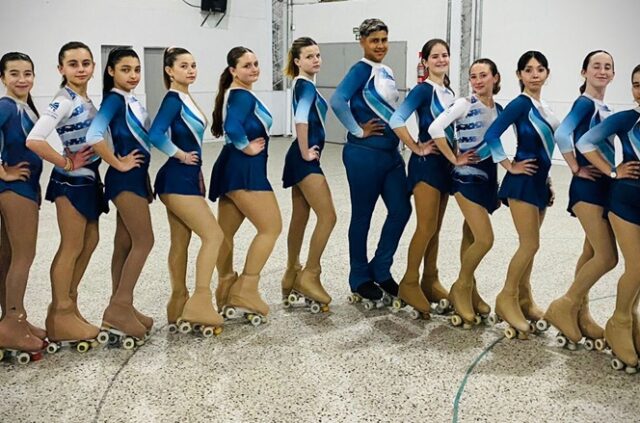 15 patinadores del Club