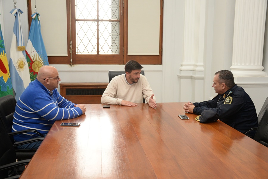 El intendente Galli recibió