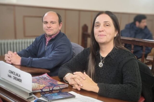 La Concejal Inés Creimer