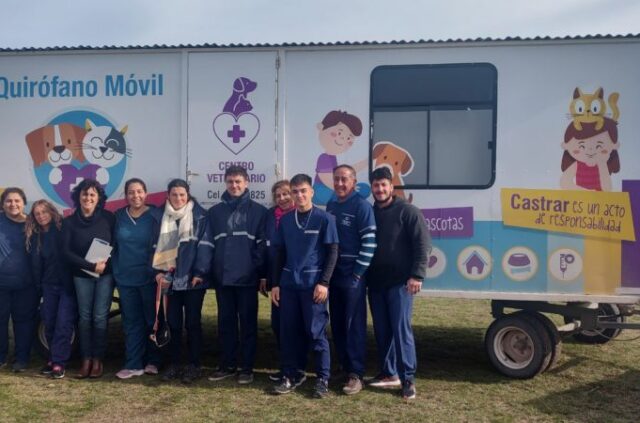 Quirófano veterinario móvil