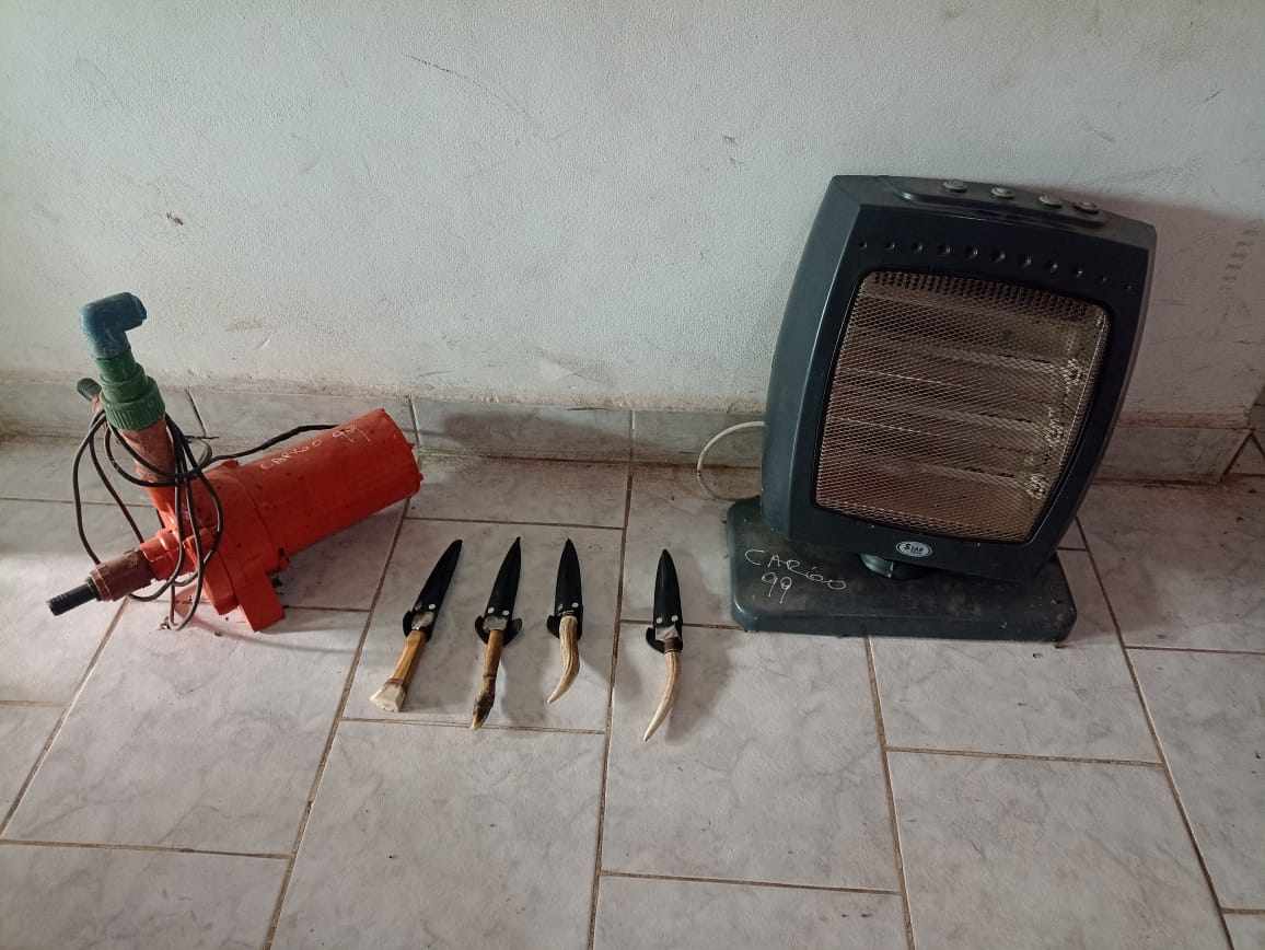Recuperaron elementos que habían