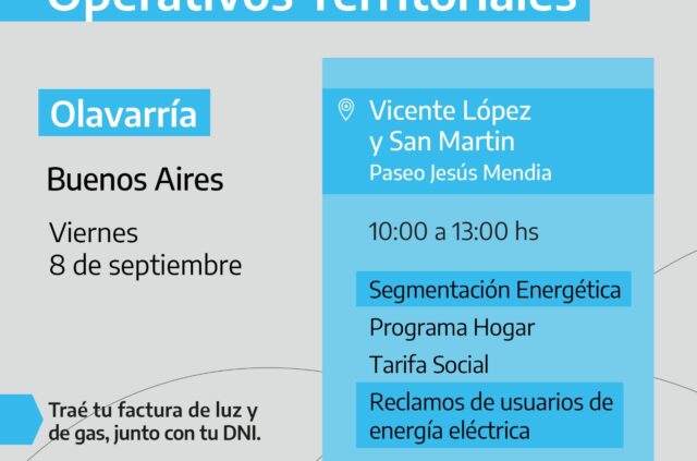 Se realizará un operativo