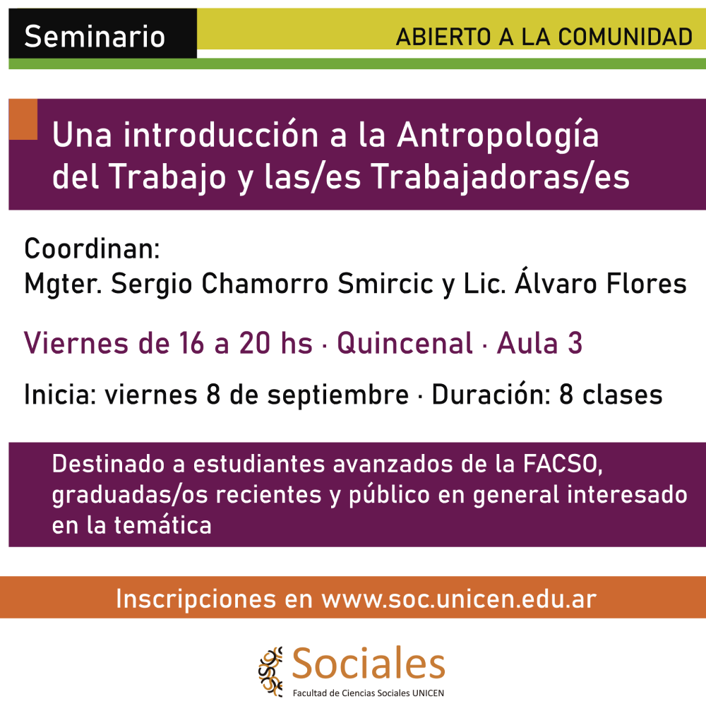 Seminario abierto a la