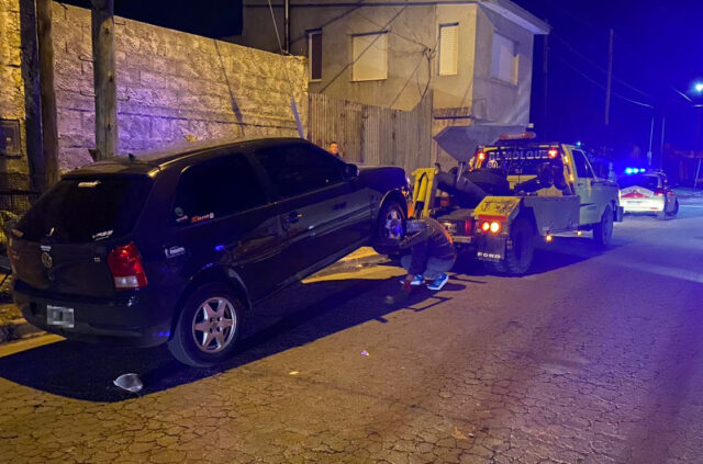 Tres autos retenidos en