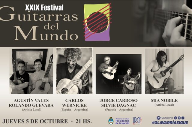 XXIX festival guitarras del