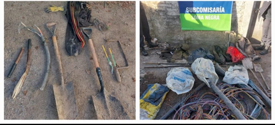 Investigan procedencia de cables