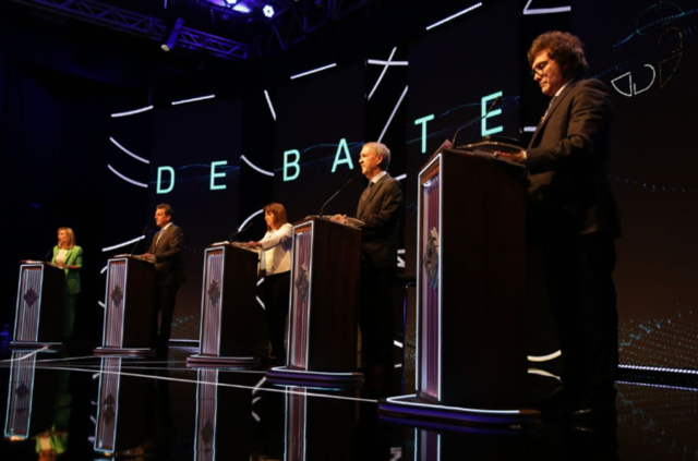 Los candidatos preparan sus