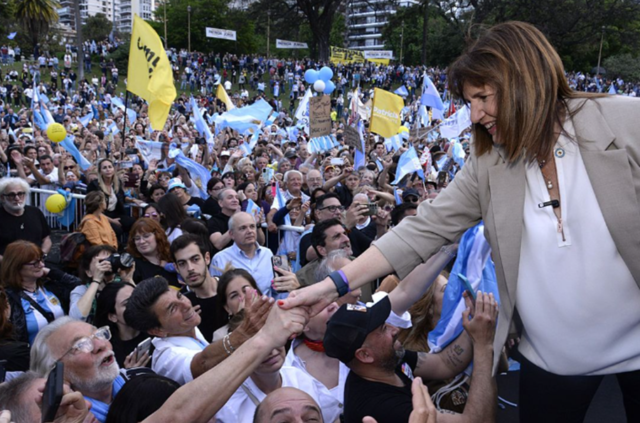 Patricia Bullrich cerró su