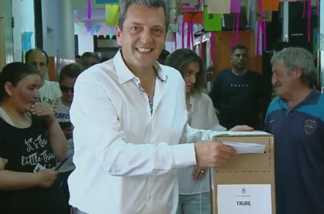 Sergio Massa ganó las