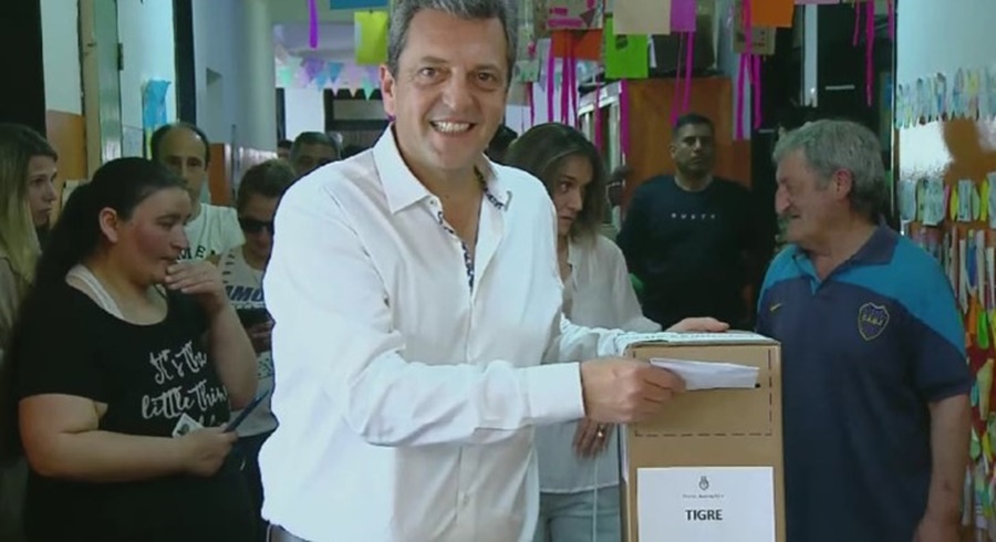 Sergio Massa ganó las