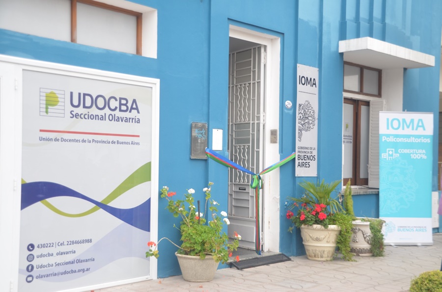 Udocba inauguró policonsultorios