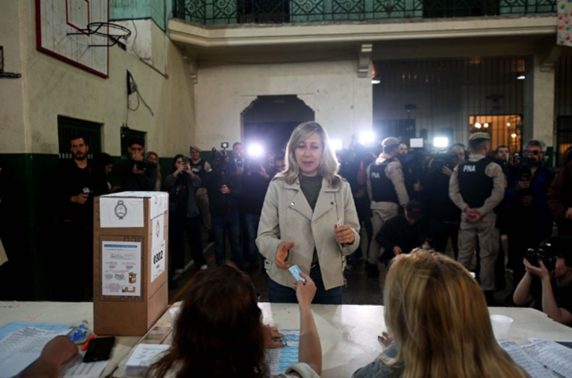 Votó Myriam Bregman
