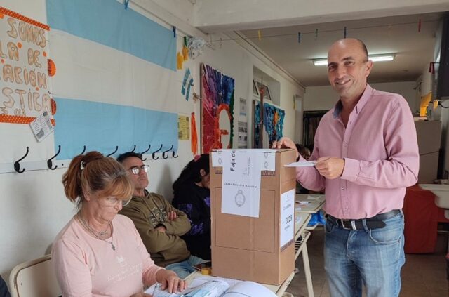 Votó el referente de