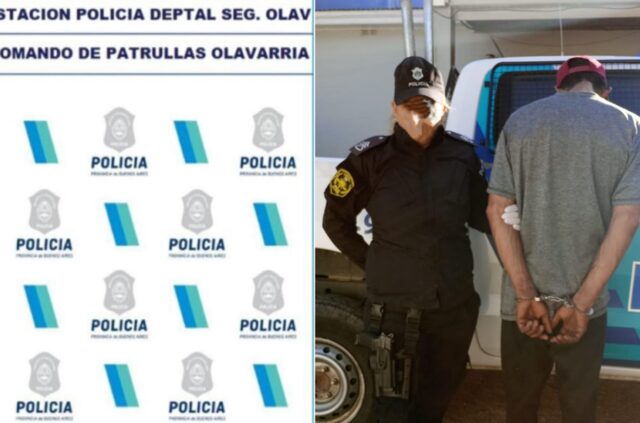 Detuvieron a un hombre