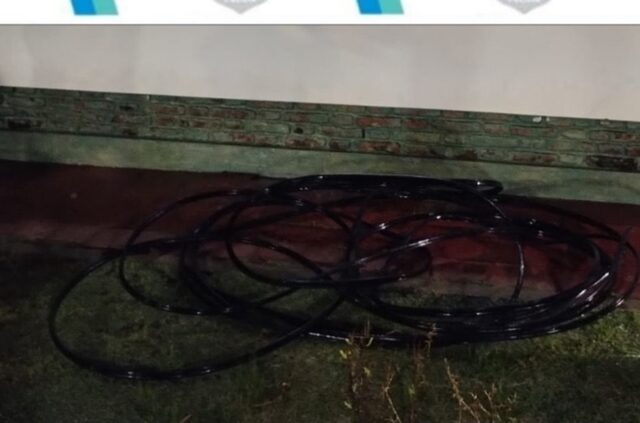 Encontraron 100 metros de