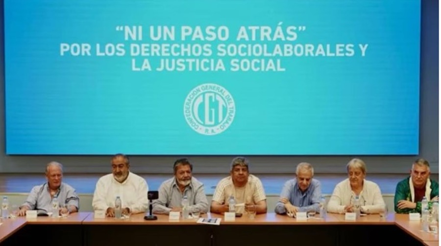 La CGT a Milei