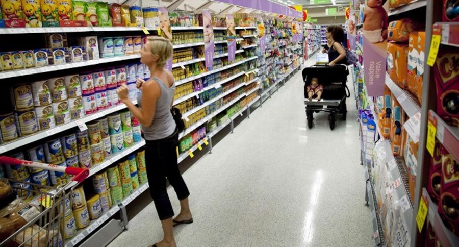El consumo en supermercados