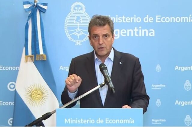 Massa aseguró que se