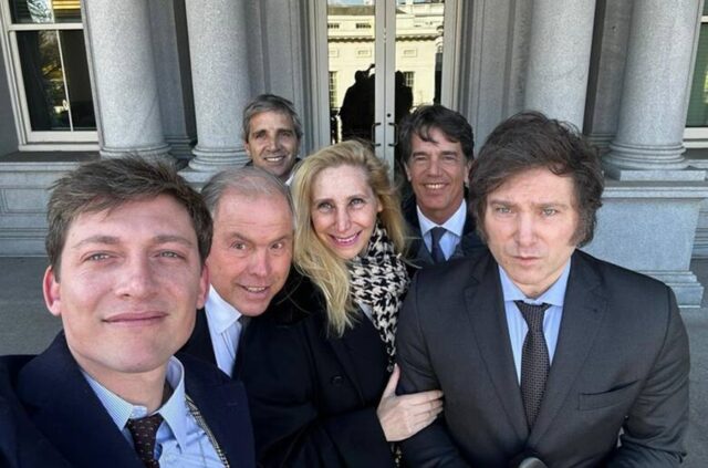 Milei en Washington
