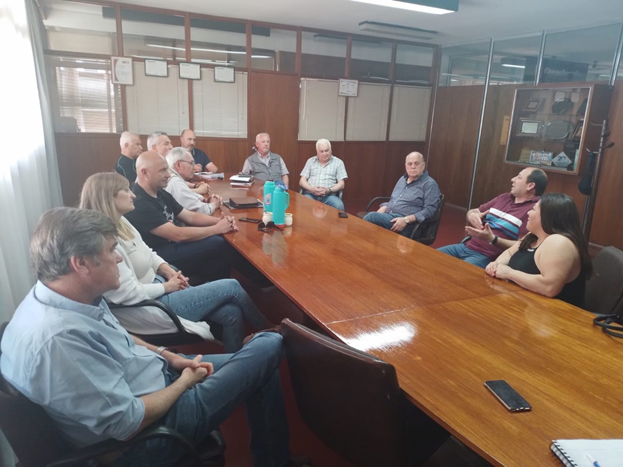 Reunión con la junta