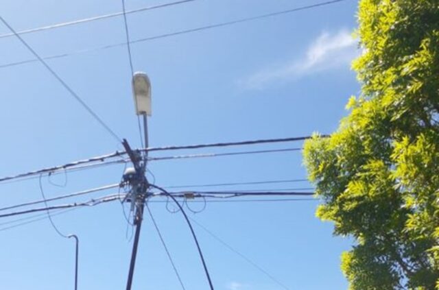 Robo de cables afecta