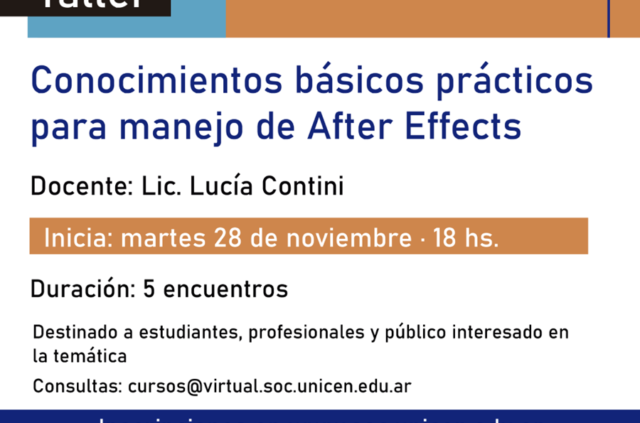 Se dictará un taller
