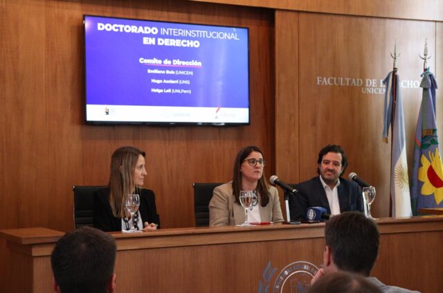 Se presentó el Doctorado