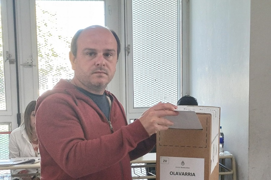 Votó el concejal Gastón