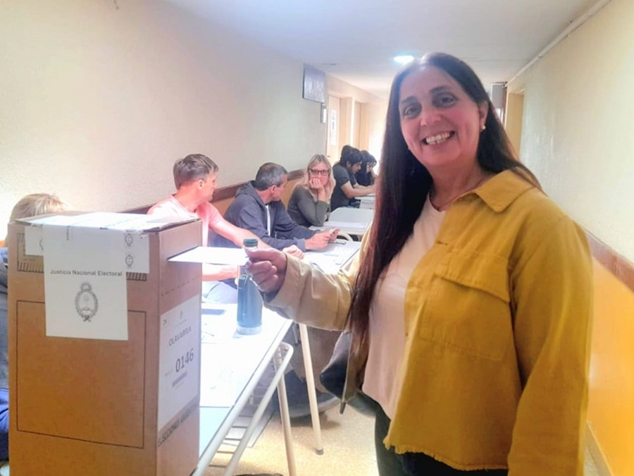 Votó la concejal Inés