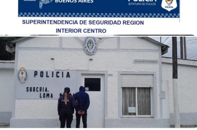 Aprehendieron a una persona