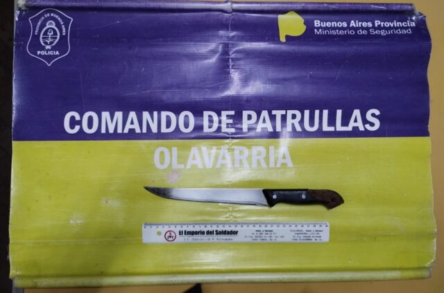 Atraparon a una persona