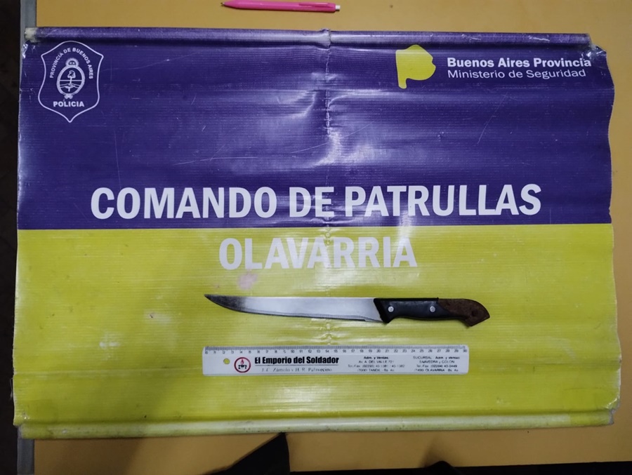 Atraparon a una persona