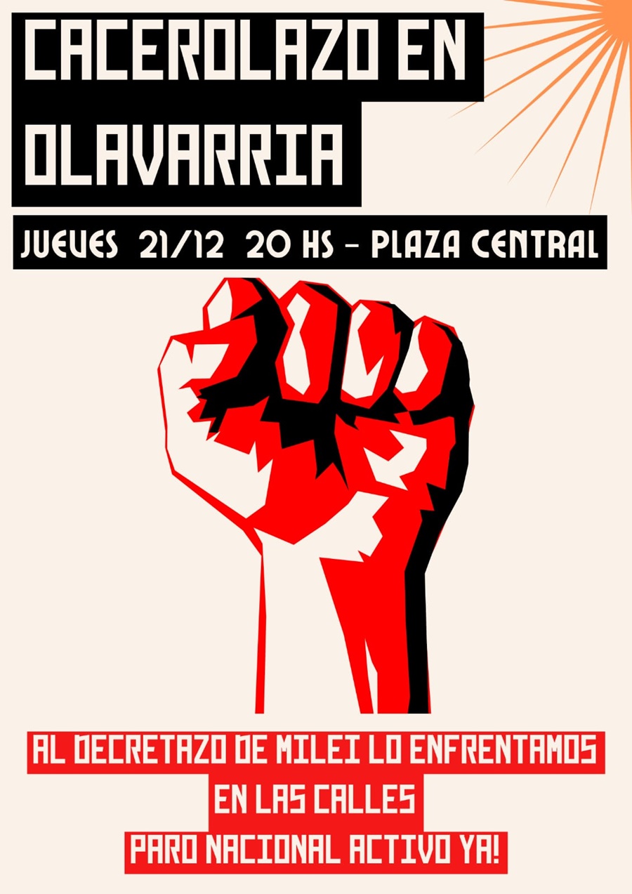 Convocan a un cacerolazo