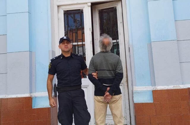 Detuvieron a un hombre