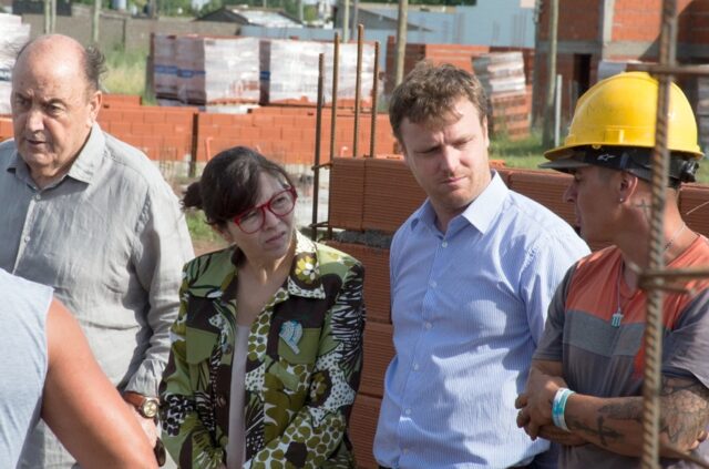 El intendente Wesner recibió
