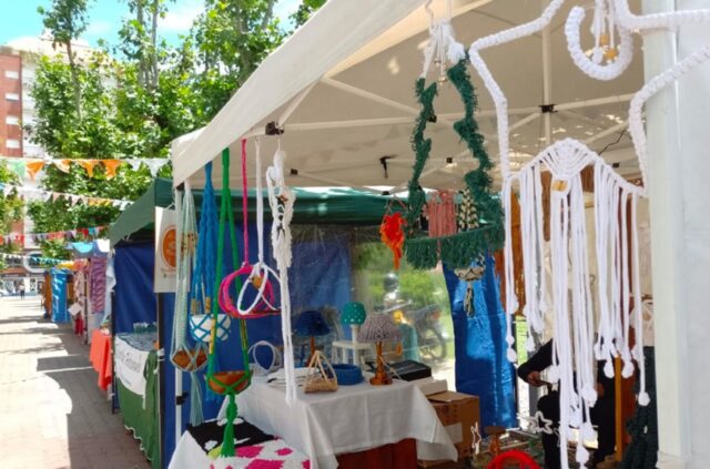Feria navideña en la