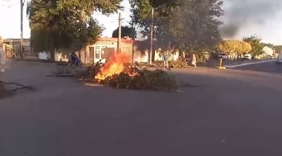 Los vecinos cortaron la