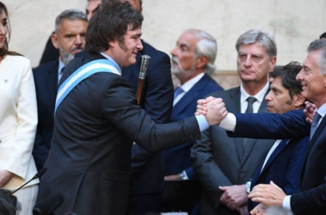 Mauricio Macri celebró el