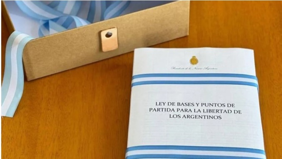 Milei envió al Congreso