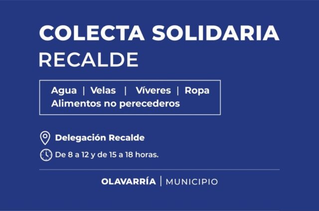 También se reciben donaciones