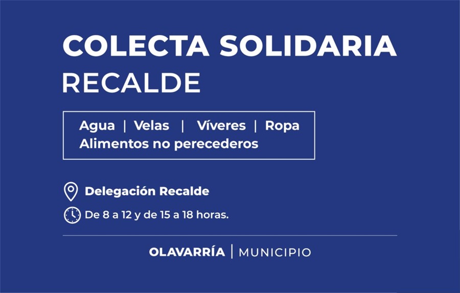 También se reciben donaciones