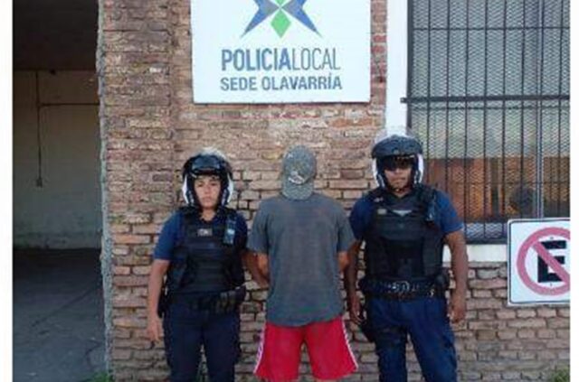 Detuvieron a un hombre