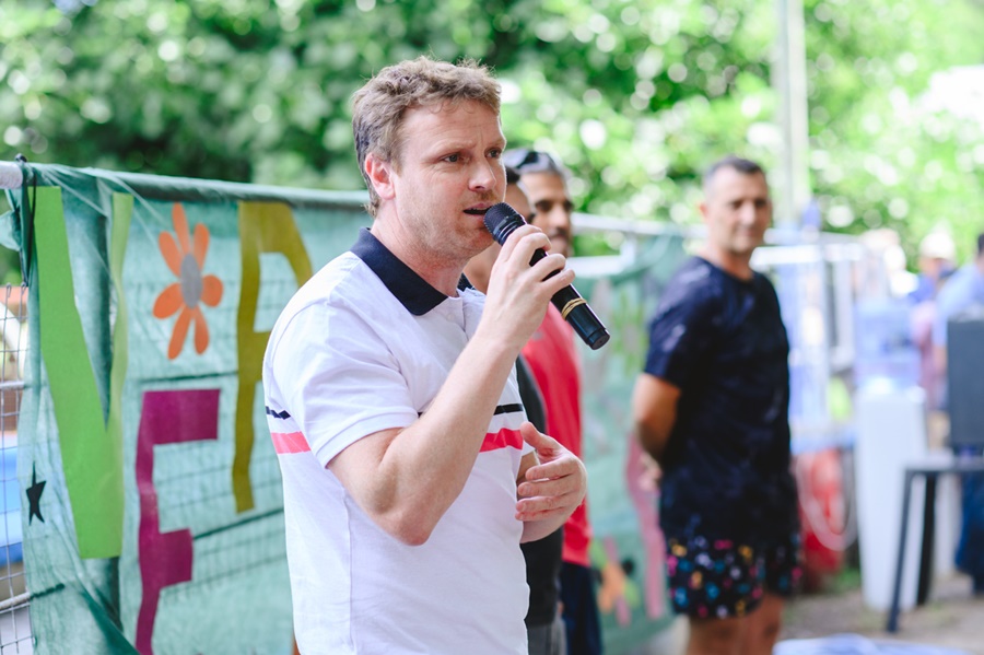 El intendente Wesner inauguró