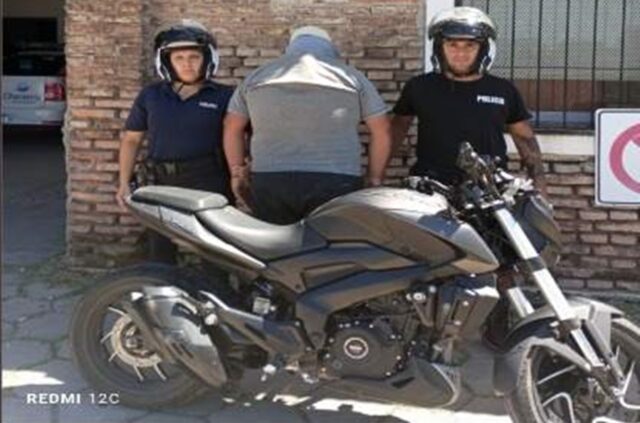 Encontraron una moto que