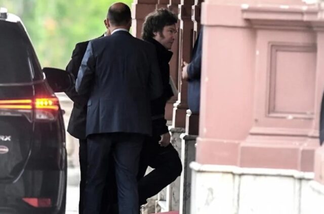 Javier Milei encabezó la