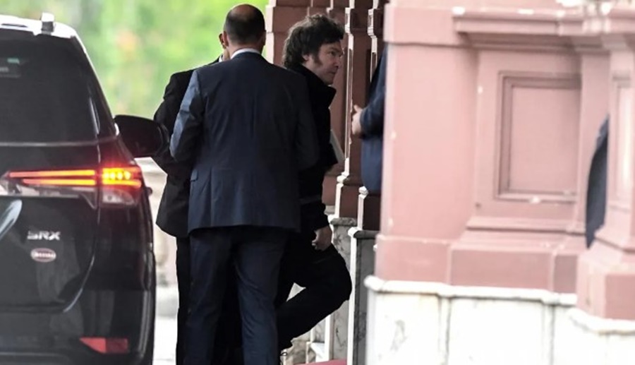 Javier Milei encabezó la
