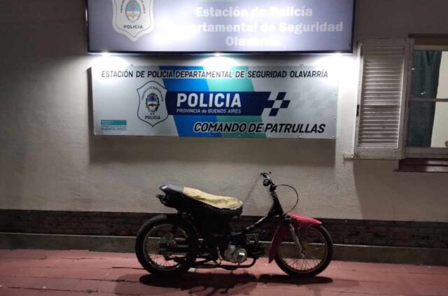 Le secuestraron la moto