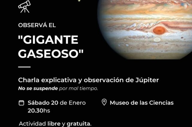 Observación de Júpiter en