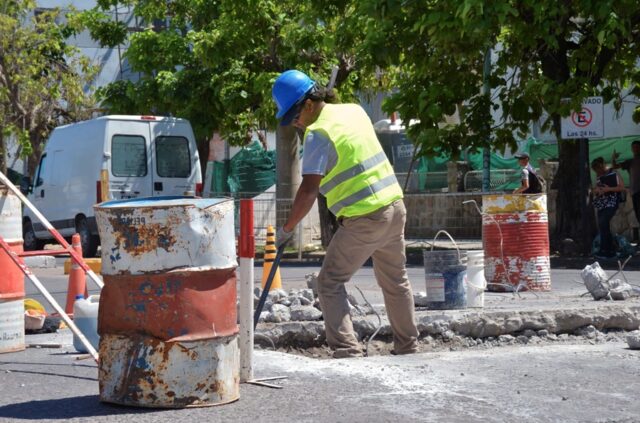 Reparación de pavimento de