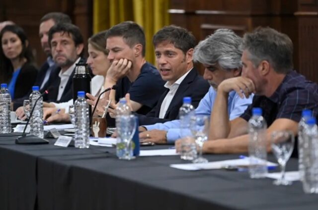 Axel Kicillof se reunió